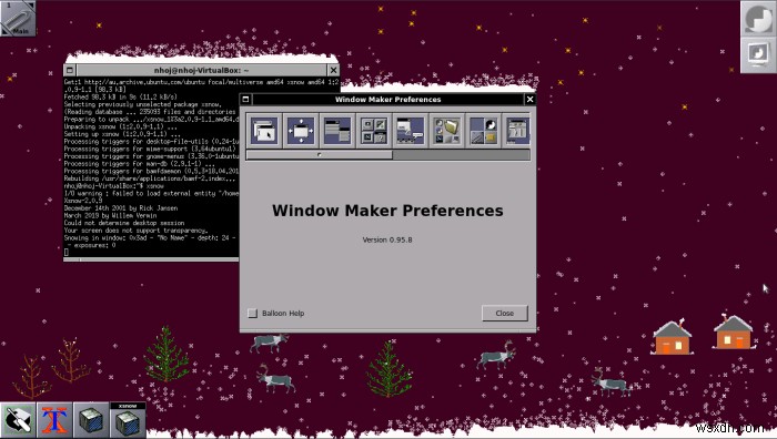 Window Maker로 NeXTSTEP 부활시키기: 리눅스에서 추억의 OS 인터페이스를 그대로