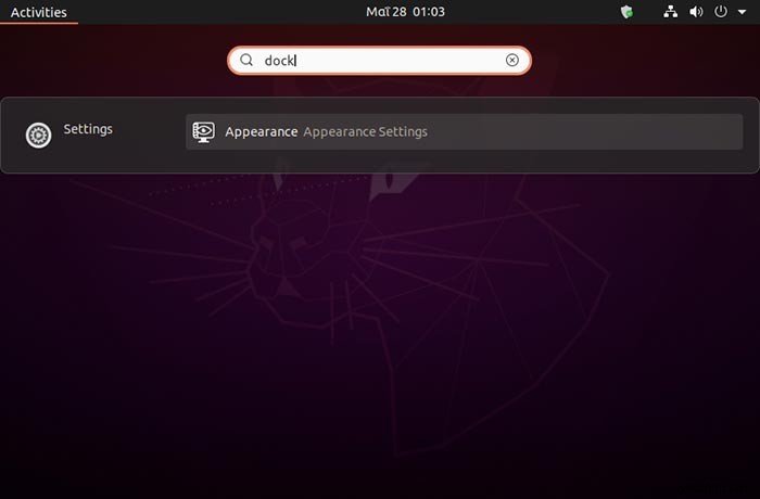 Ubuntu 20.04에서 상단 표시줄과 측면 패널(독) 숨기는 방법