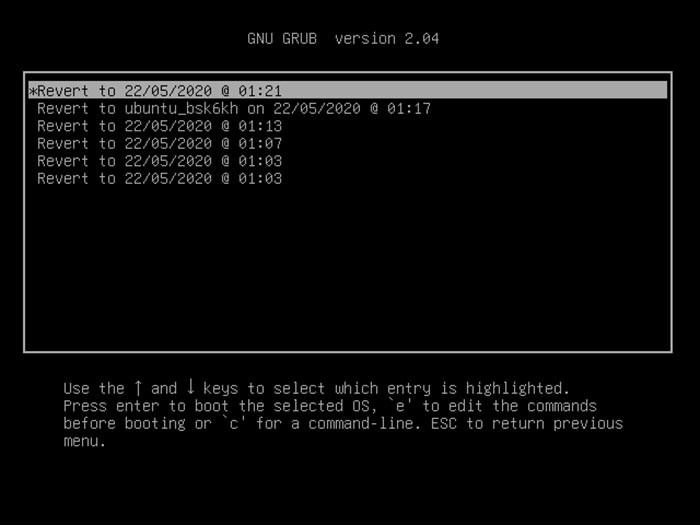 Ubuntu 20.04에서 ZFS 스냅샷 활용법: 설치부터 시스템 복원까지