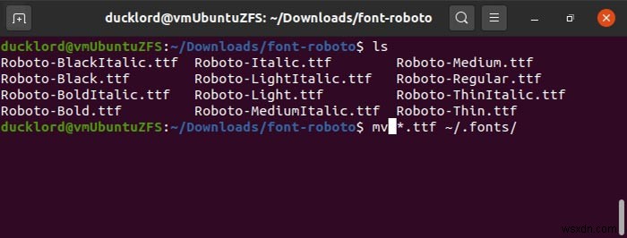 Ubuntu 20.04에 글꼴 설치하는 방법 완벽 가이드