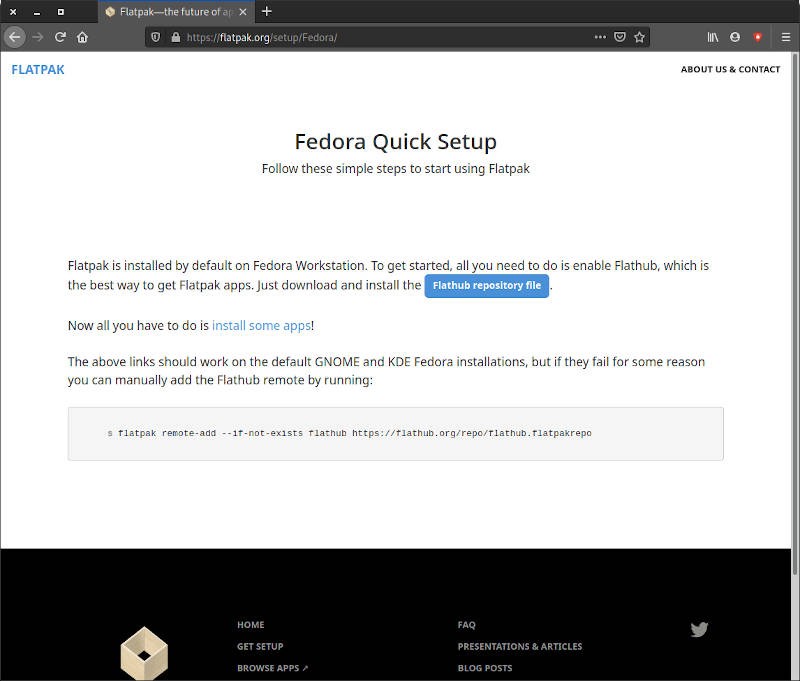 페도라(Fedora)에서 Flatpak 설치하고 사용하는 방법 완벽 가이드