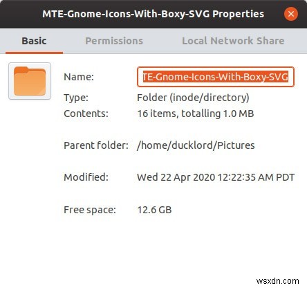 GNOME 3에서 파일·폴더 아이콘을 손쉽게 변경하는 방법