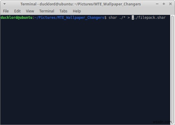 Linux에서 shar를 활용해 자동 압축 해제 아카이브 만드는 방법