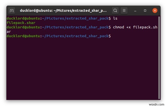 Linux에서 shar를 활용해 자동 압축 해제 아카이브 만드는 방법