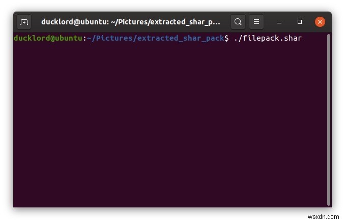 Linux에서 shar를 활용해 자동 압축 해제 아카이브 만드는 방법
