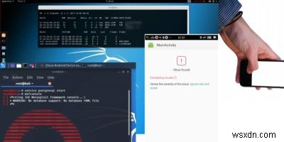 Kali Linux로 안드로이드 스마트폰에 접근하는 방법