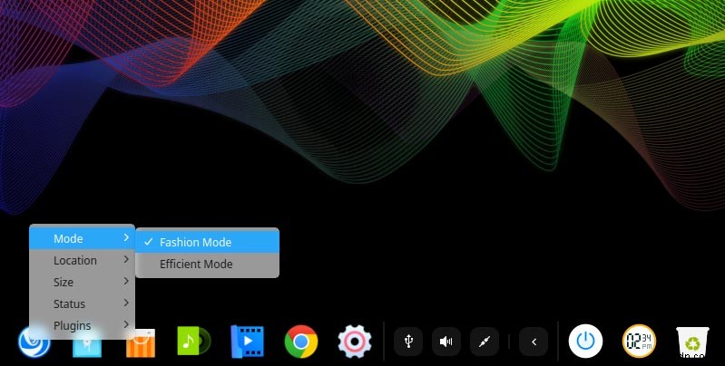 클릭 세 번으로 Deepin 데스크탑을  윈도우처럼  바꾸는 방법