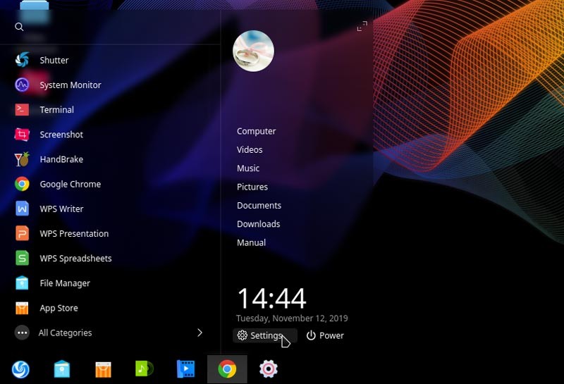 클릭 세 번으로 Deepin 데스크탑을  윈도우처럼  바꾸는 방법