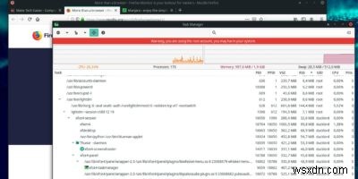 XFCE 작업 관리자 활용 가이드: 실행 중인 프로세스를 효율적으로 관리하는 방법