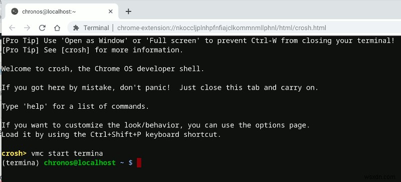 Chrome OS에서 Ubuntu 컨테이너 실행하는 방법 (Crostini 완전 가이드)