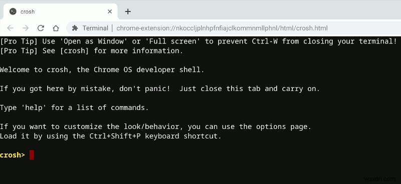 Chrome OS에서 Ubuntu 컨테이너 실행하는 방법 (Crostini 완전 가이드)