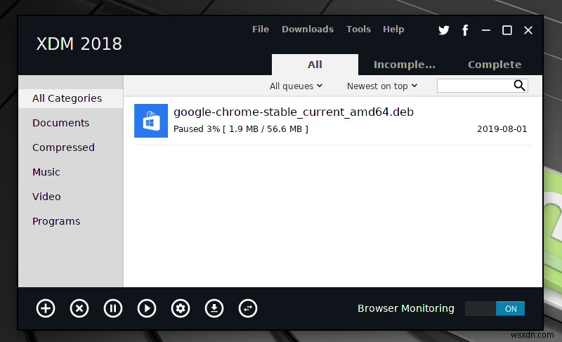 Linux 사용자를 위한 최고의 다운로드 관리자 4선