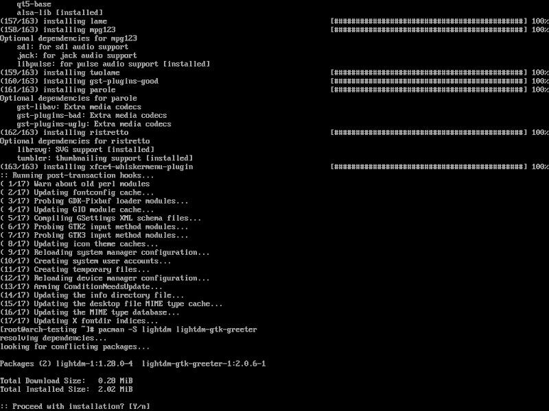 Arch Linux에서 XFCE 데스크톱 환경 설정하는 완벽 가이드