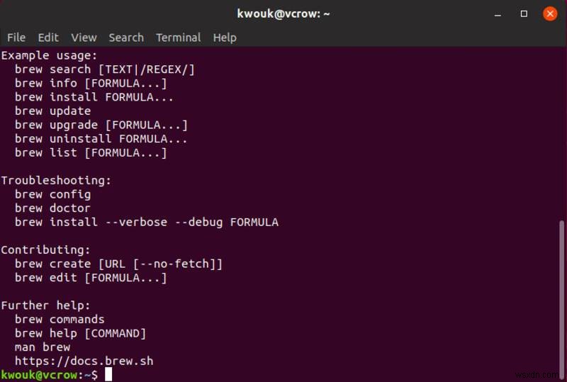 리눅스와 윈도우에서 Homebrew(Linuxbrew)로 소프트웨어 설치하는 완벽 가이드