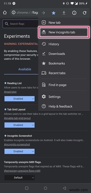안드로이드 시크릿 모드에서 스크린샷 찍는 방법 (Chrome·Firefox·Edge·Opera)