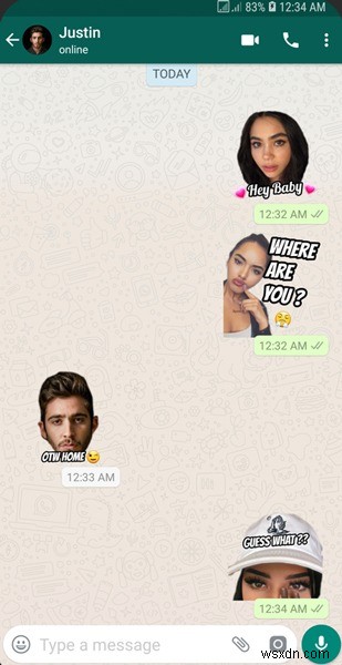 WhatsApp 채팅을 더 재미있게! 추천 스티커 팩 10선