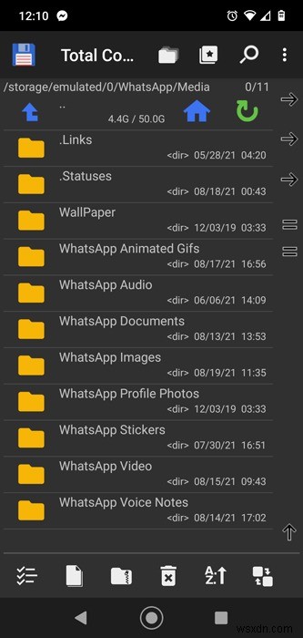 안드로이드에서 친구의 WhatsApp 상태(스테이터스) 저장하는 방법