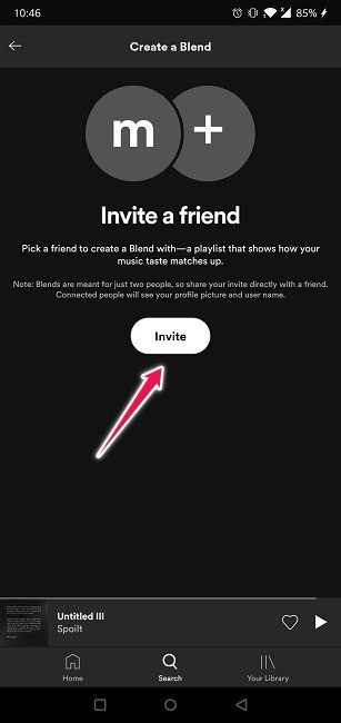 친구와 Spotify 블렌드(Blend) 플레이리스트 함께 만드는 방법