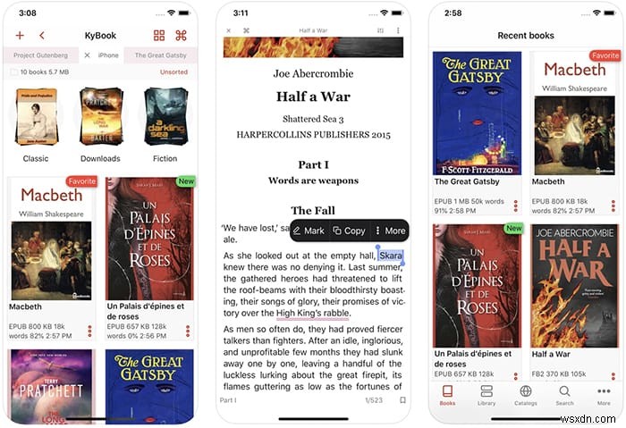 아이폰 독서의 새로운 기준, iOS 최고의 전자책 리더 앱 5선