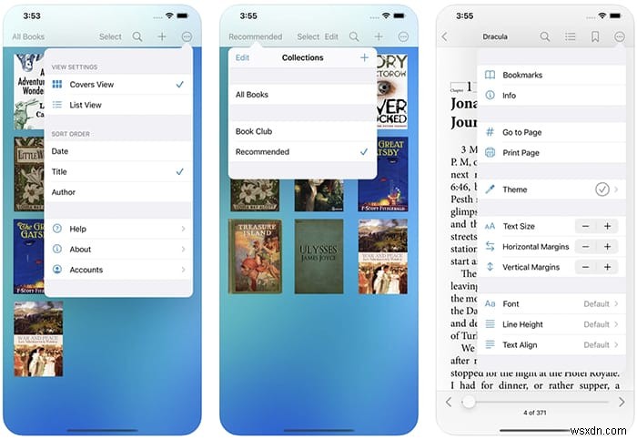 아이폰 독서의 새로운 기준, iOS 최고의 전자책 리더 앱 5선