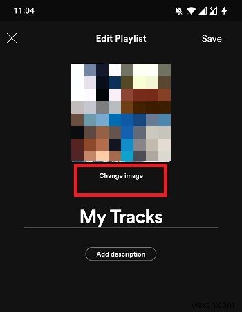 안드로이드에서 스포티파이(Spotify) 재생목록 커버 사진 변경하는 방법