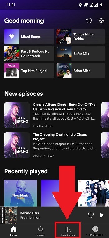 안드로이드에서 스포티파이(Spotify) 재생목록 커버 사진 변경하는 방법