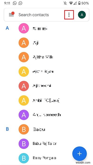 안드로이드 폰에서 연락처 깔끔하게 정리하는 방법 총정리