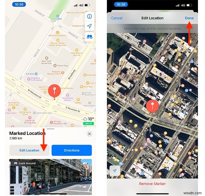 아이폰 Apple 지도에서 핀 놓는 방법 – 길찾기부터 위치 공유까지