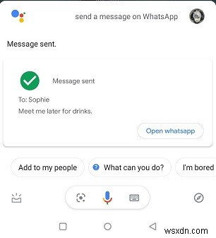 안드로이드에서 Google 어시스턴트로 메시지 보내고 읽는 방법