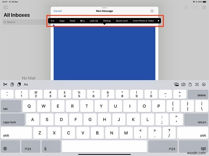 iPad Pro에서 마크업(Markup)으로 문서 편집하고 서명하는 방법