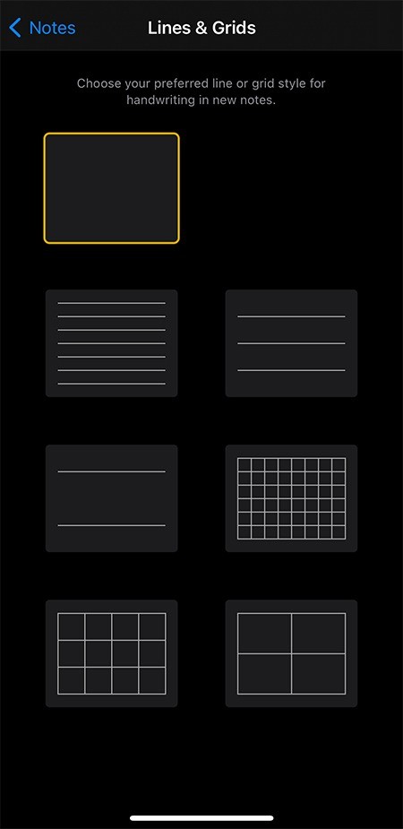 iOS 메모 앱 배경색 변경 방법 – 라이트/다크 모드부터 줄·격자 배경까지
