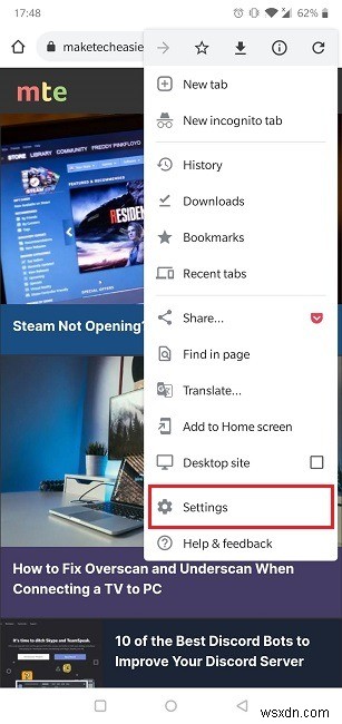 안드로이드 브라우저에서 쿠키 활성화하는 방법 (Chrome·Firefox·Opera)
