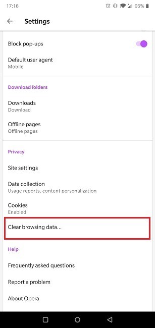 안드로이드 브라우저에서 쿠키 활성화하는 방법 (Chrome·Firefox·Opera)