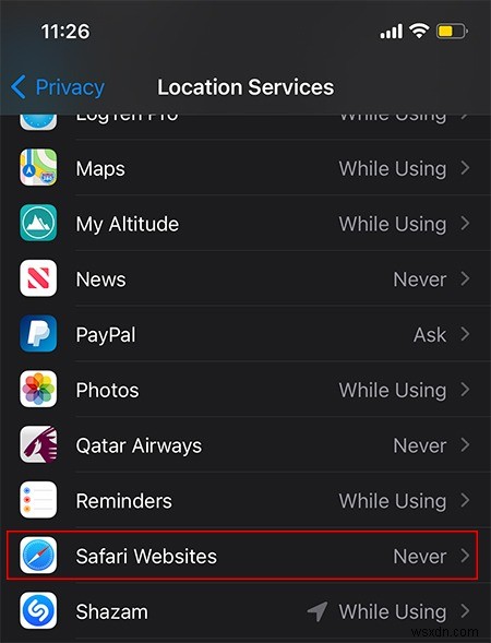 아이폰 사파리(Safari)에서 카메라·마이크·위치 접근 차단하는 방법