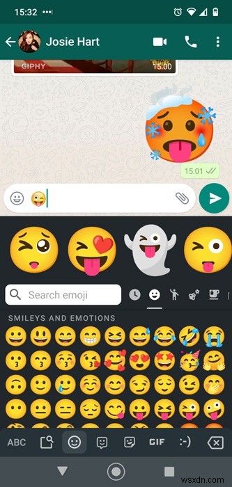 Gboard로 재미있는 이모티콘 콤보 만드는 방법, 숨겨진 강화 이모티콘까지!