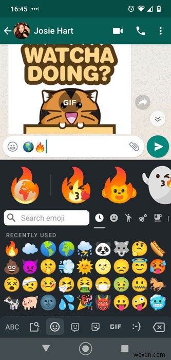 Gboard로 재미있는 이모티콘 콤보 만드는 방법, 숨겨진 강화 이모티콘까지!