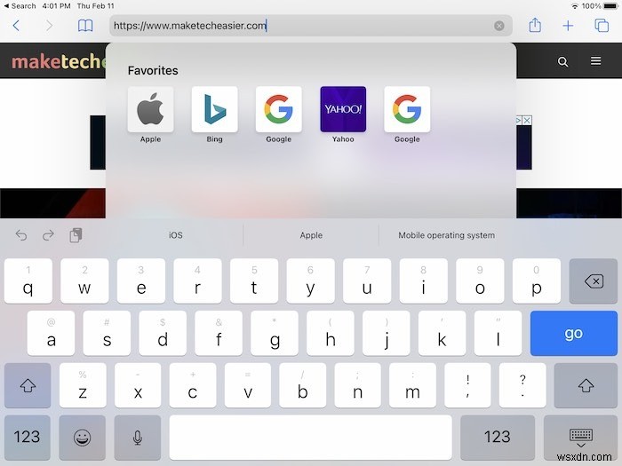 iPad 키보드 분할 및 분할 해제하는 방법 총정리