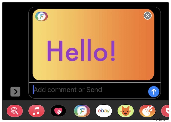iOS에서 iMessage 말풍선 색상 변경하는 방법