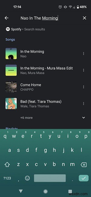 안드로이드에서 스포티파이(Spotify) 음악을 알람으로 설정하는 방법