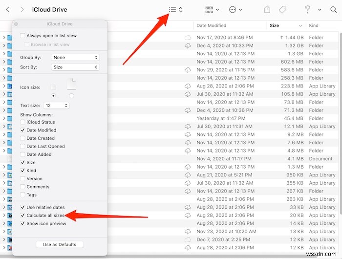 iCloud 저장 공간을 차지하는 항목 확인하는 방법