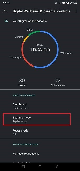 안드로이드 기기에서 취침 모드(Bedtime Mode) 활용하는 방법