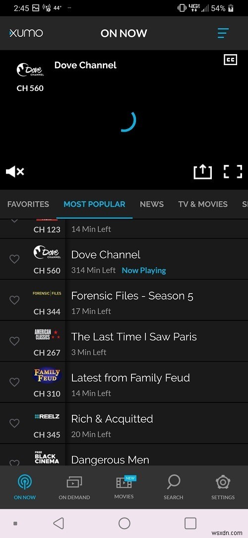 이 멋진 앱들로 안드로이드에서 라이브 TV 시청하기