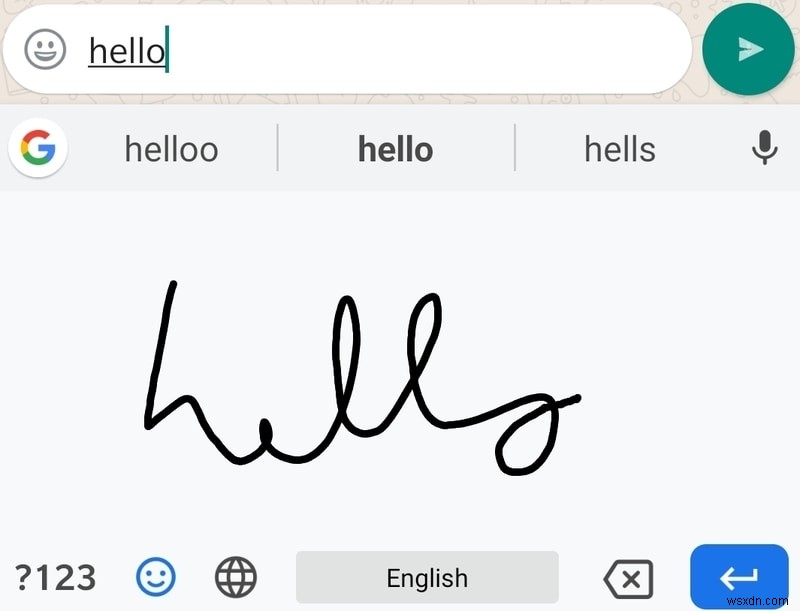 안드로이드 Gboard 필기 입력 기능으로 손글씨를 텍스트로 변환하는 방법