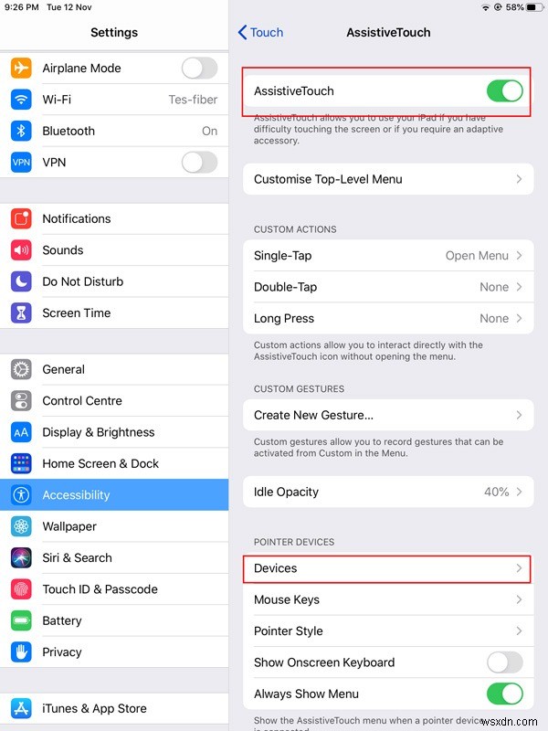 무선 마우스를 아이패드(iPad)에 연결하는 방법