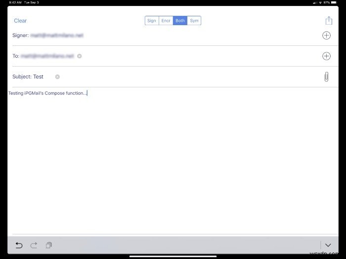 iPGMail: iOS에서 이메일을 암호화하는 가장 좋은 방법