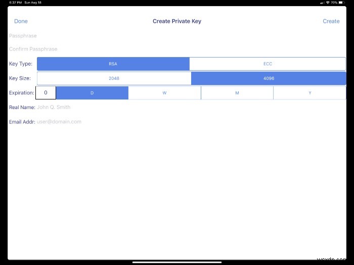 iPGMail: iOS에서 이메일을 암호화하는 가장 좋은 방법