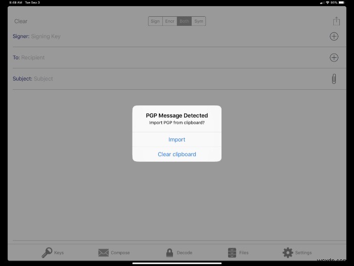 iPGMail: iOS에서 이메일을 암호화하는 가장 좋은 방법