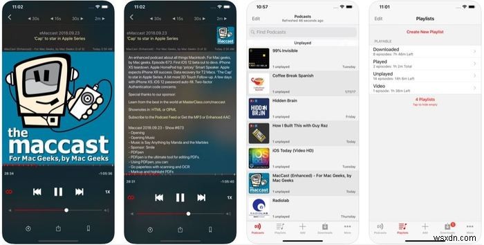 2019년 iOS에서 꼭 써봐야 할 최고의 팟캐스트 앱 5선