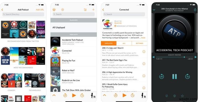 2019년 iOS에서 꼭 써봐야 할 최고의 팟캐스트 앱 5선